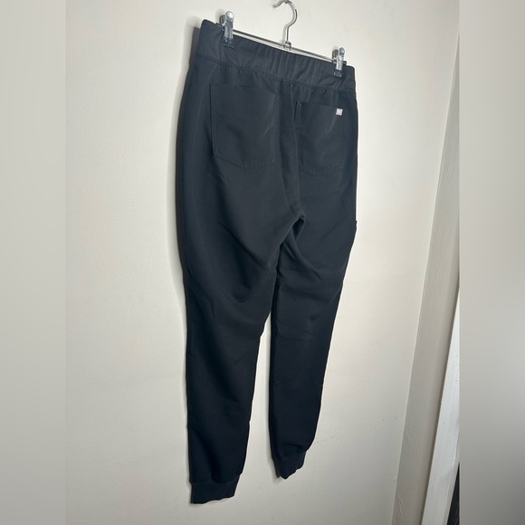 Figs Zamora Jogger Scrub Pants Black Health Care Work Nurse Vet Tech size Small - Picture 5 of 11